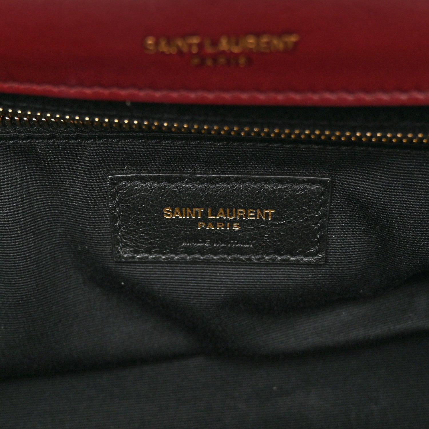 Saint Laurent Lambskin Patchwork Monogram Medium Jamie Rouge Legion 6 of 10