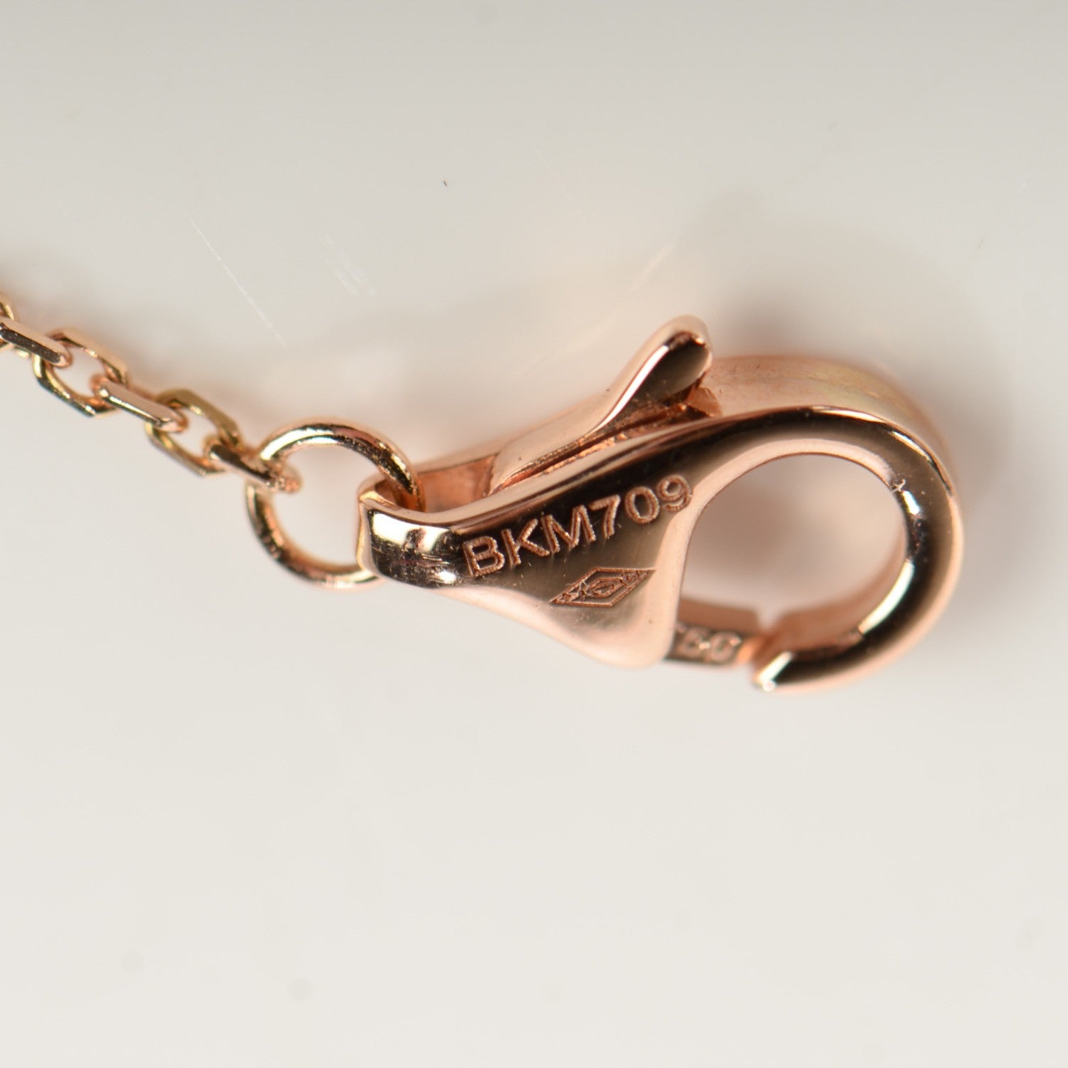 Cartier 18K Pink Gold Diamond Pink Opal Amulette de Cartier Bracelet 6 of 7