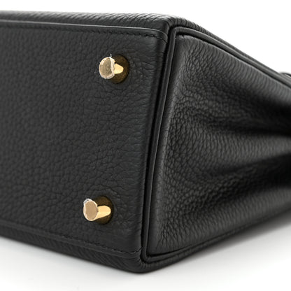 Hermes Togo Kelly Retourne 25 Black 10 of 13