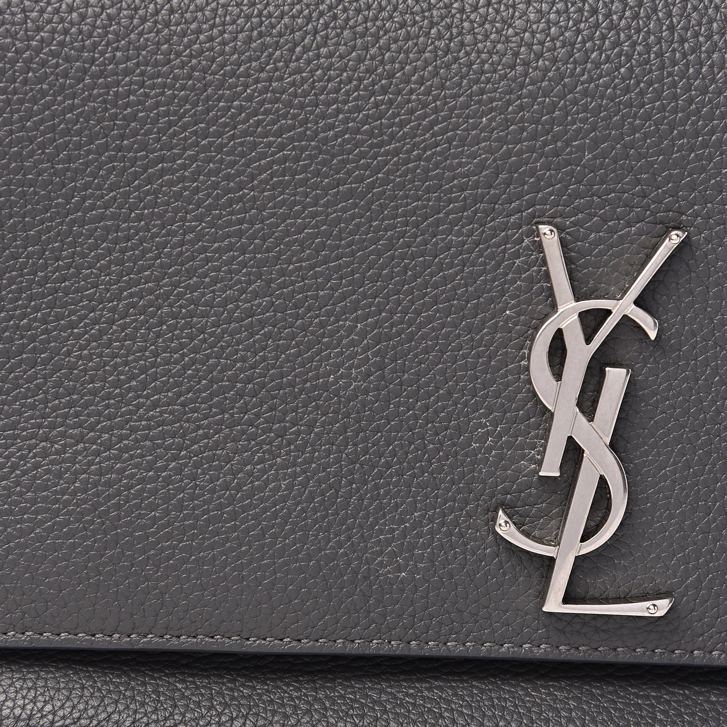 Grained Calfskin Embossed Monogram Medium Sunset Storm