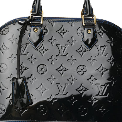 Louis Vuitton Vernis Alma PM Blue Infini 7 of 10
