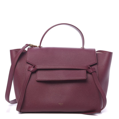 Celine Smooth Calfskin Mini Belt Bag Plum 1 of 10