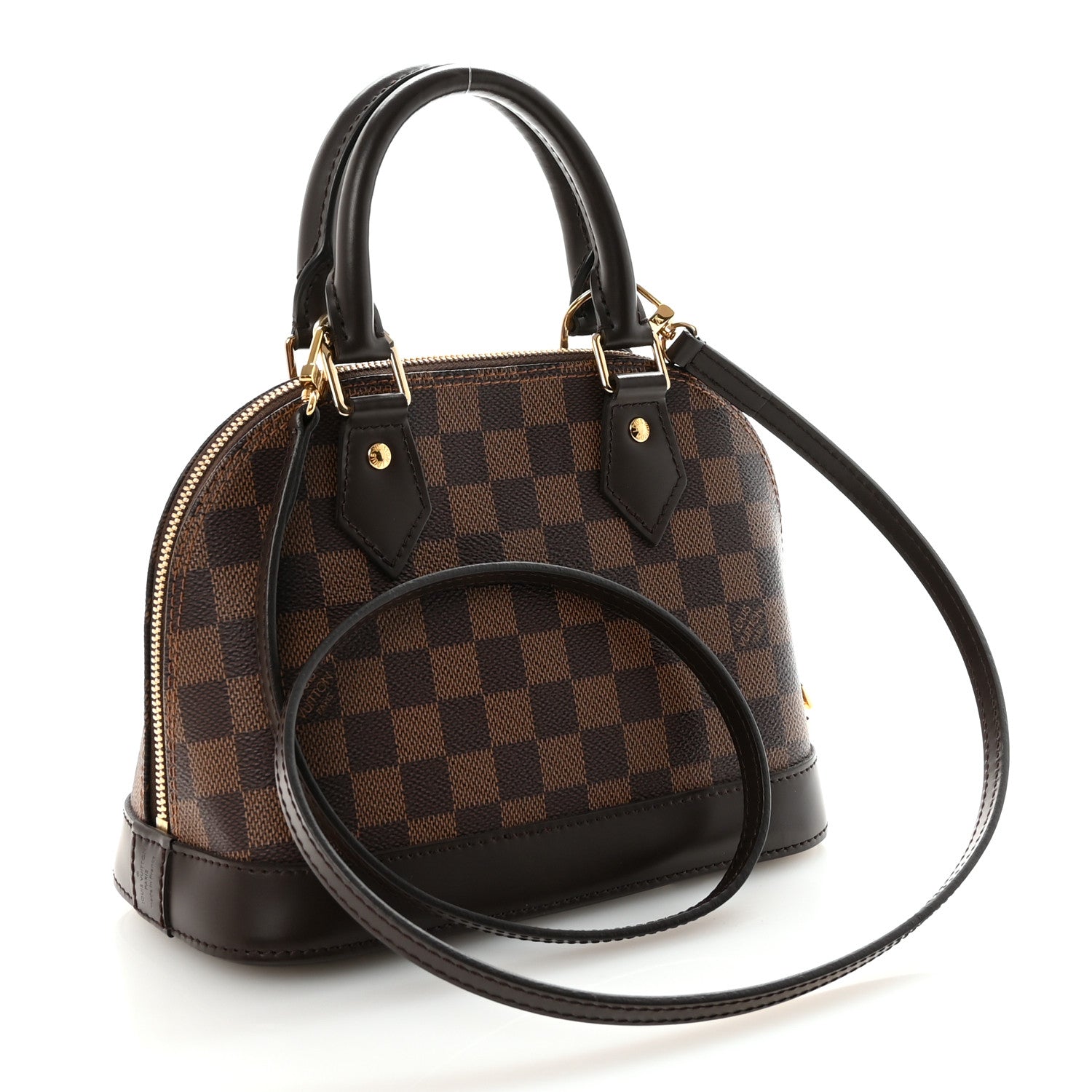 Louis Vuitton Damier Ebene Alma BB 3 of 9