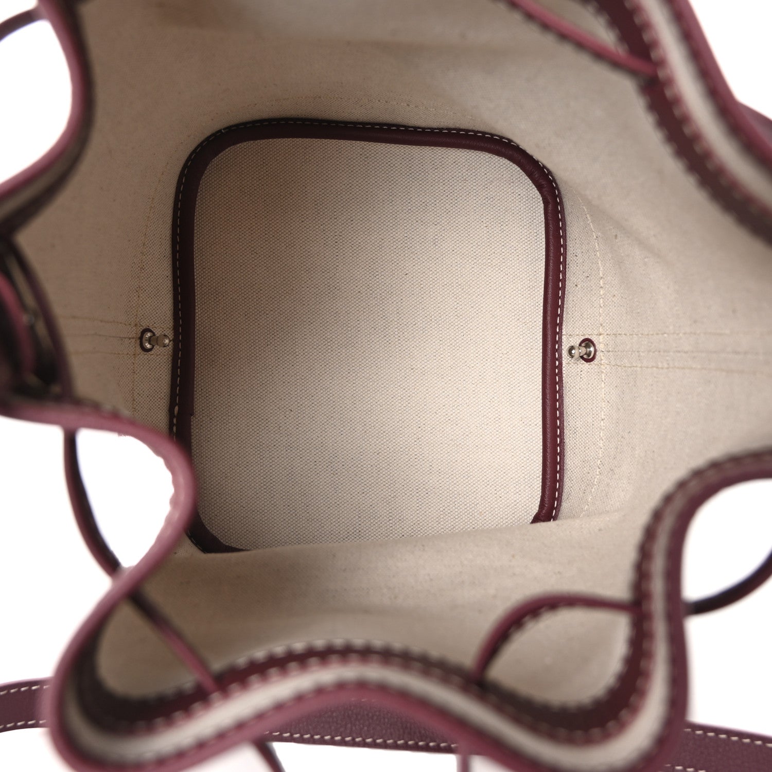 Goyard Goyardine Petit Flot Bucket Bag PM Burgundy 5 of 9