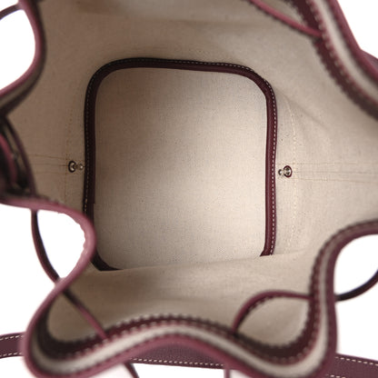 Goyard Goyardine Petit Flot Bucket Bag PM Burgundy 5 of 9