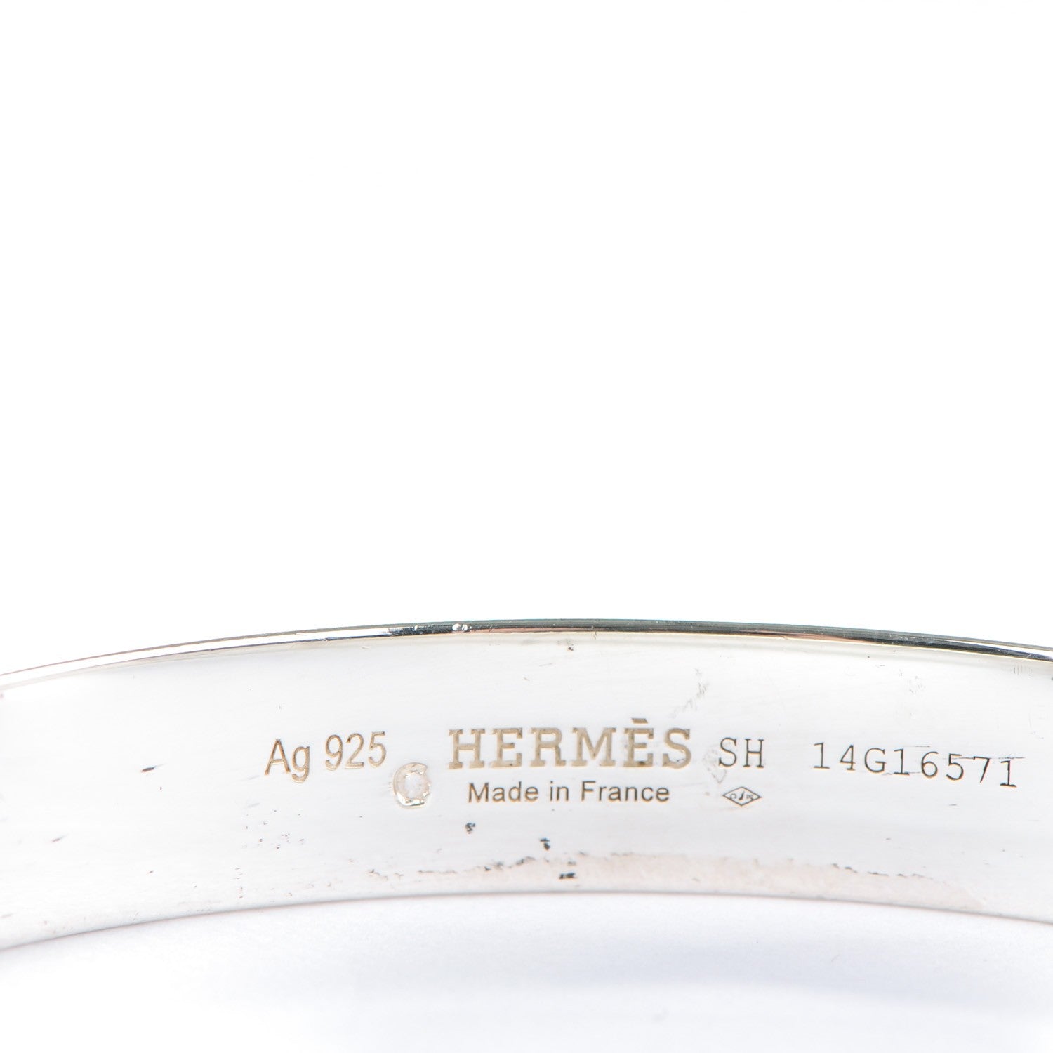 Hermes Sterling Silver PM Collier De Chien Bracelet SH 4 of 8