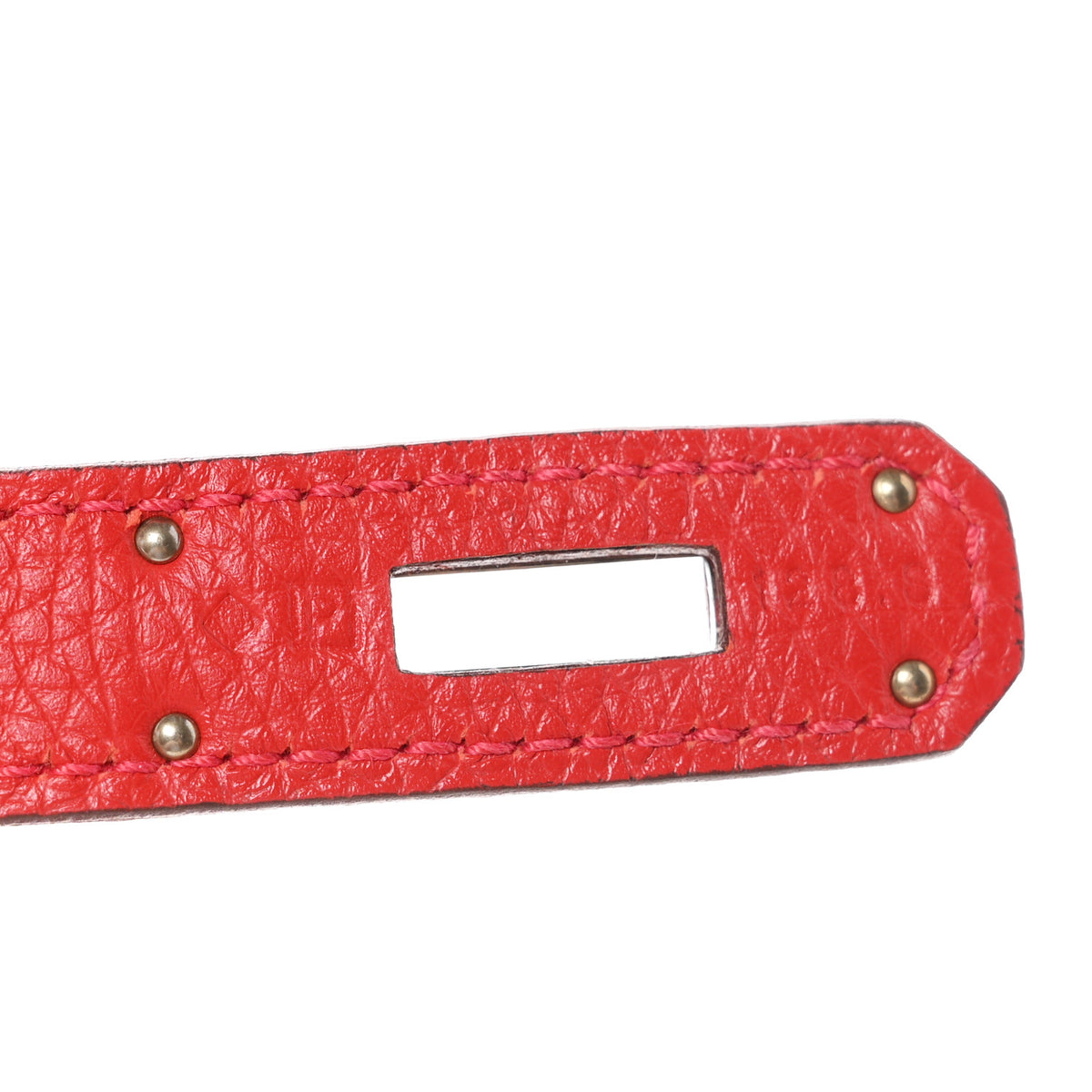 Hermes Togo BIRKIN 35 Rouge Casaque 7 of 11