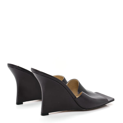 Bottega Veneta Lambskin Stretch Wedge 90mm Sandals 39 Fondant 5 of 8