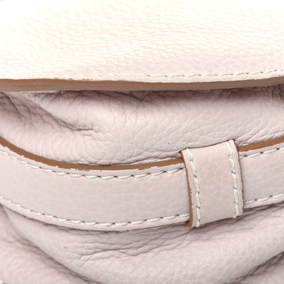 Chloe Calfskin Mini Marcie Round Crossbody Bag Abstract White 18 of 22