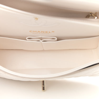 Chanel Caviar Quilted Small Double Flap White 5 of 11