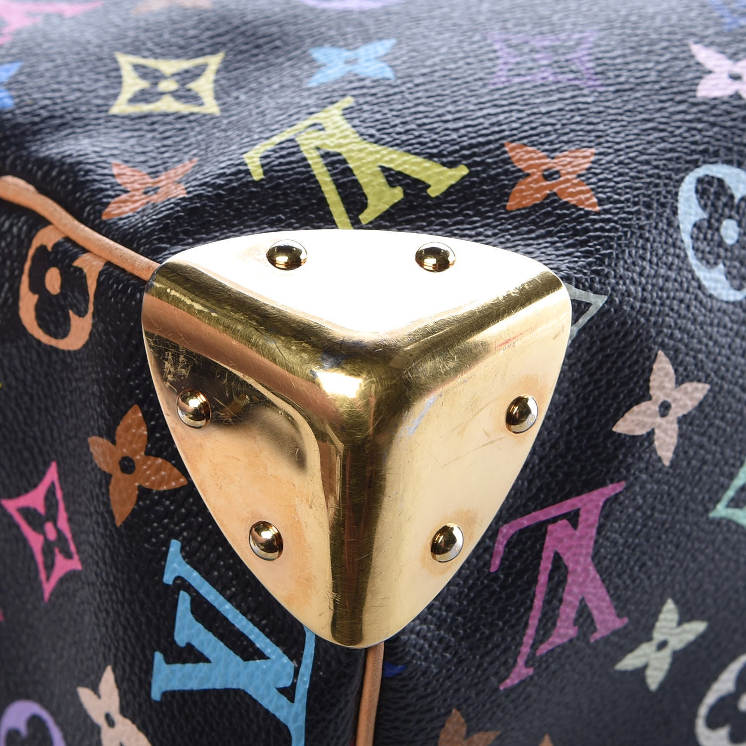 Louis Vuitton Monogram Multicolor Speedy 30 Black 9 of 16