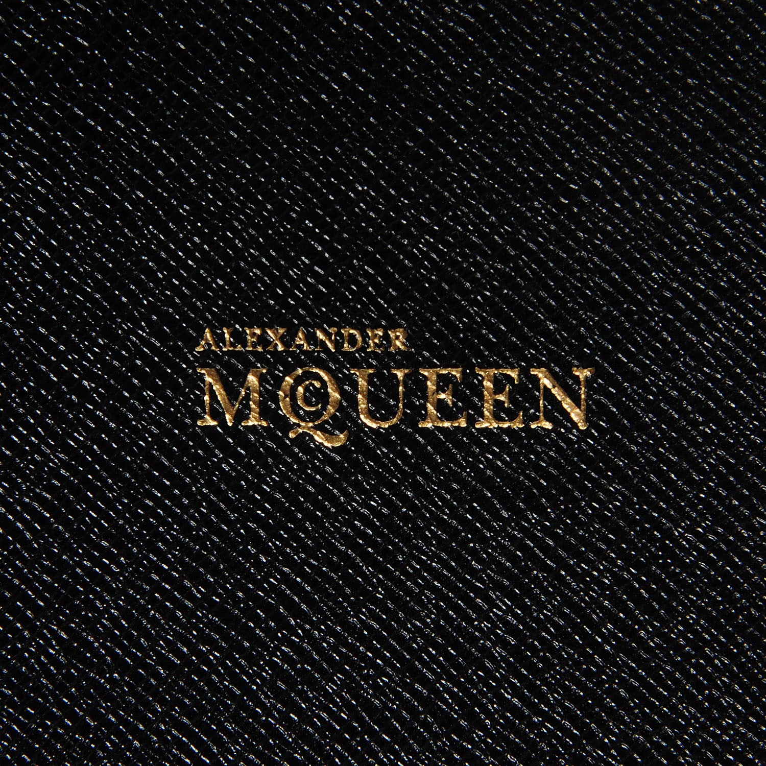 Alexander McQueen Grained Calfskin Medium Heroine Black 6 of 9