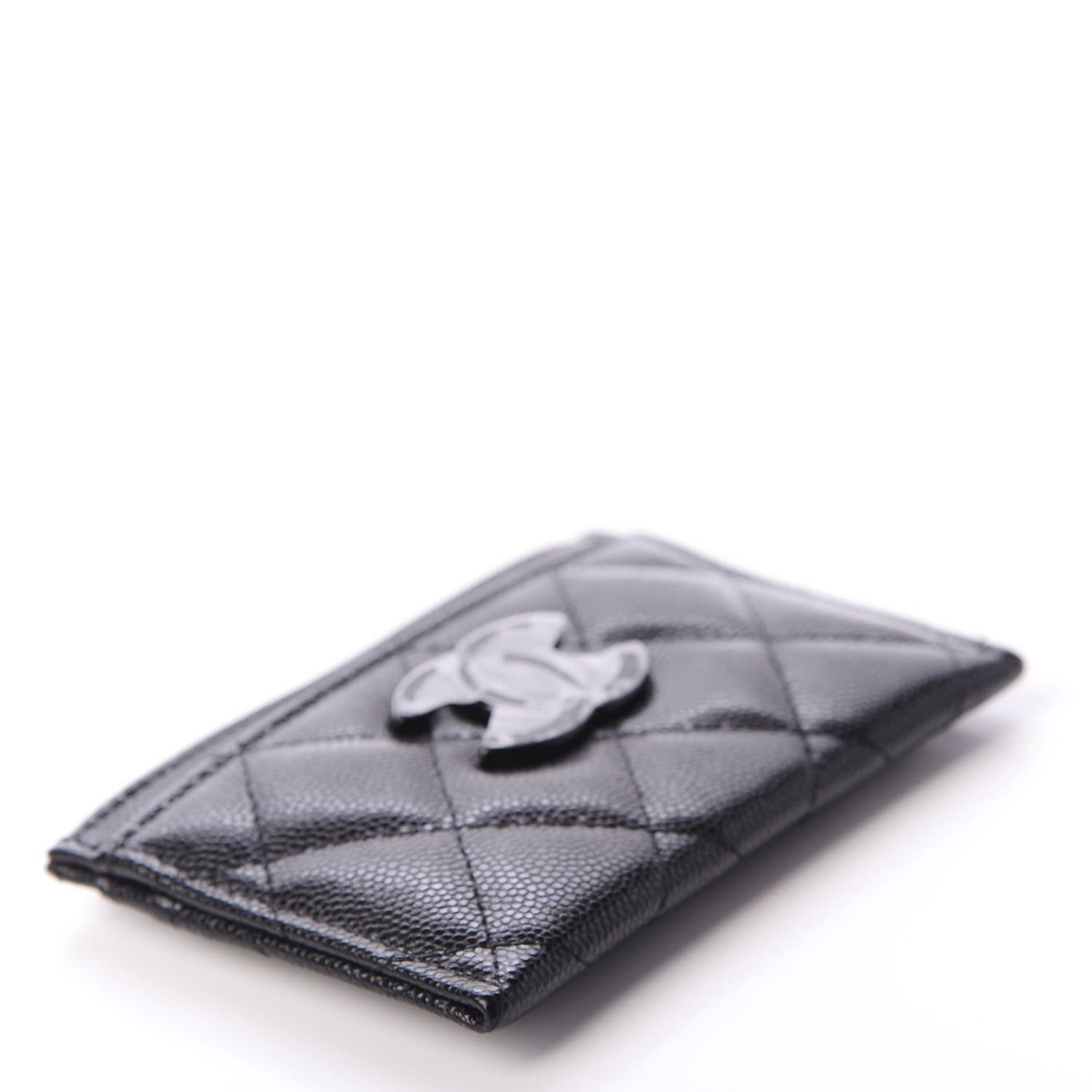 Chanel Caviar Quilted My Everything Card Holder Black 4 of 9