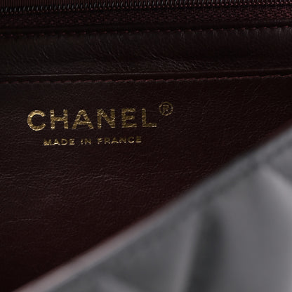 Chanel Lambskin Quilted Jumbo Single Flap Black 6 of 12