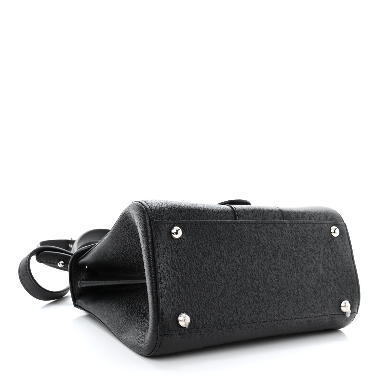 Delvaux Grained Rodeo Calfskin Mini Brillant Camaieux Satchel Black 5 of 11