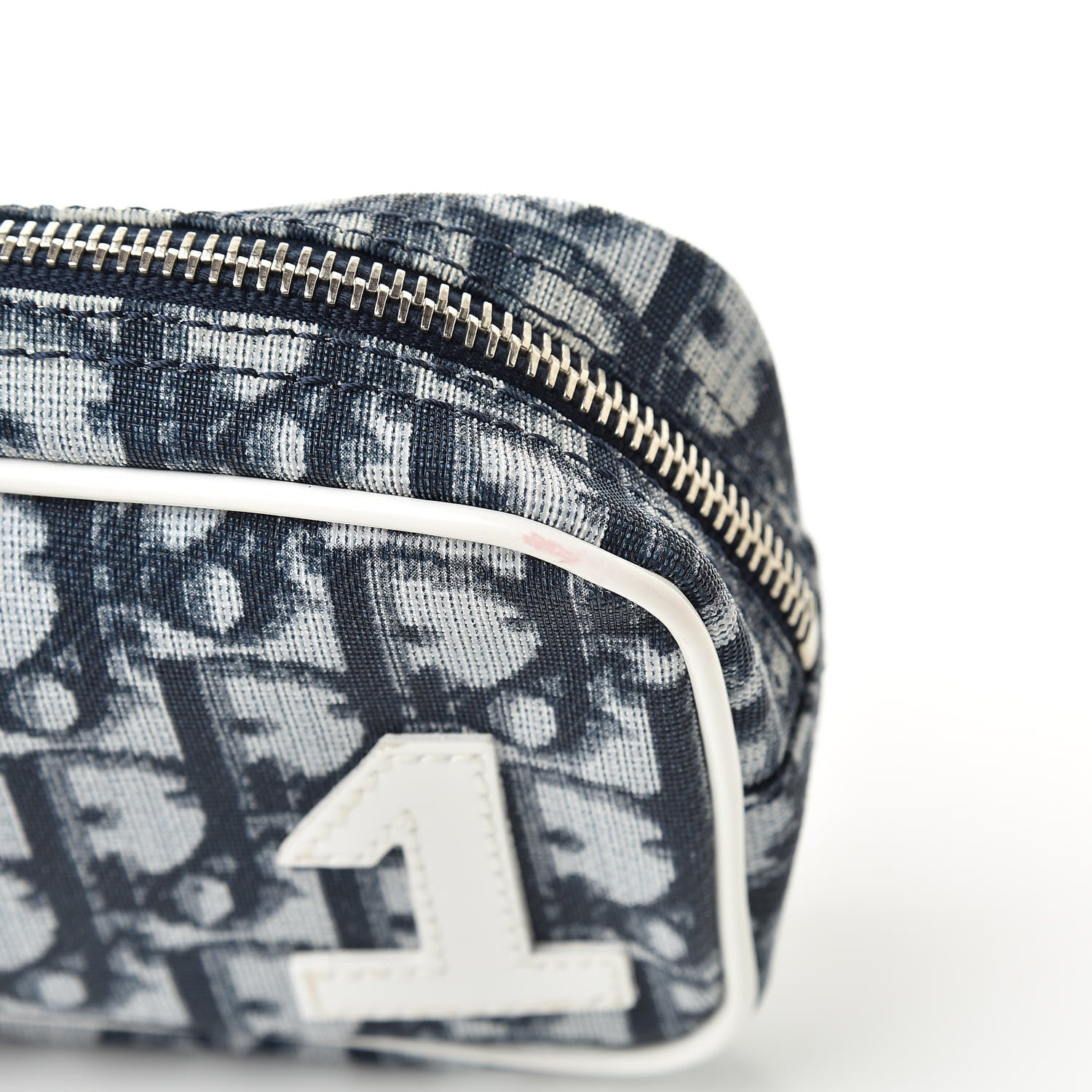 Christian Dior Monogram Cosmetic Case Blue 9 of 9