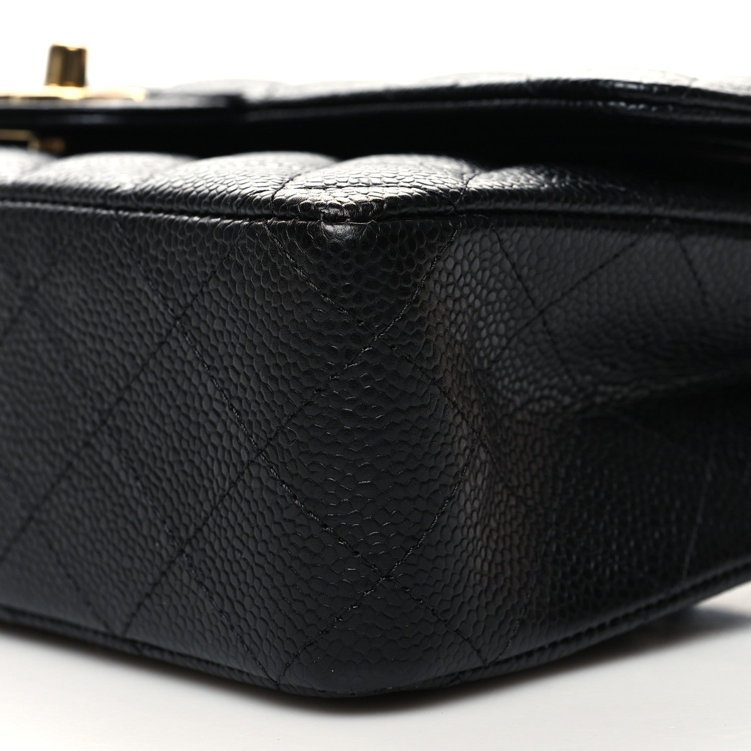 Chanel Caviar Quilted Medium Double Flap Black 10 of 10