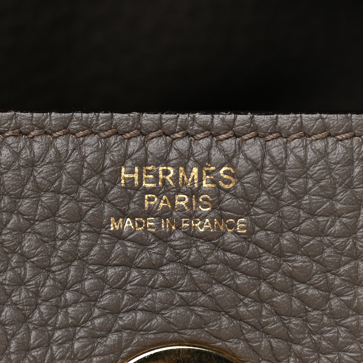 Hermes Taurillon Clemence Lindy 30 Etain 6 of 13