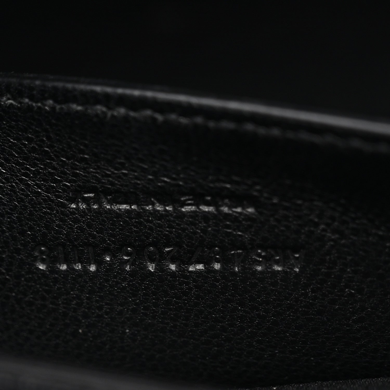Saint Laurent Grain De Poudre Textured Mixed Matelasse Triquilt Medium Monogram Satchel Black 7 of 10
