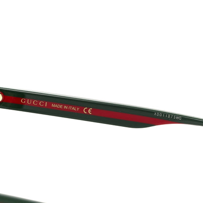 Gucci Acetate Square Frame Web Sunglasses GG0416SK Black 6 of 8