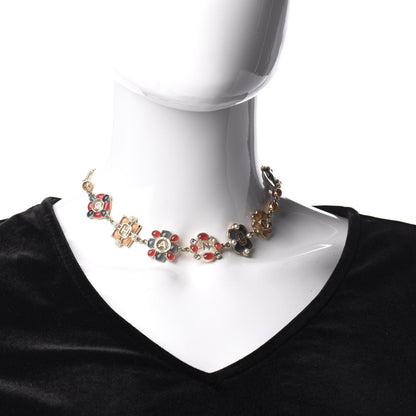 Chanel Resin Gripoix Poured Glass Pearl Necklace Multicolor 2 of 4