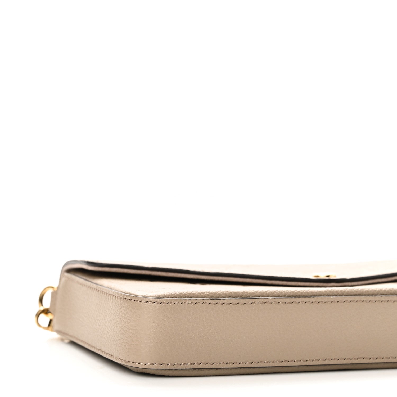 Louis Vuitton Empreinte Pochette Felicie Chain Wallet Tourterelle 9 of 10