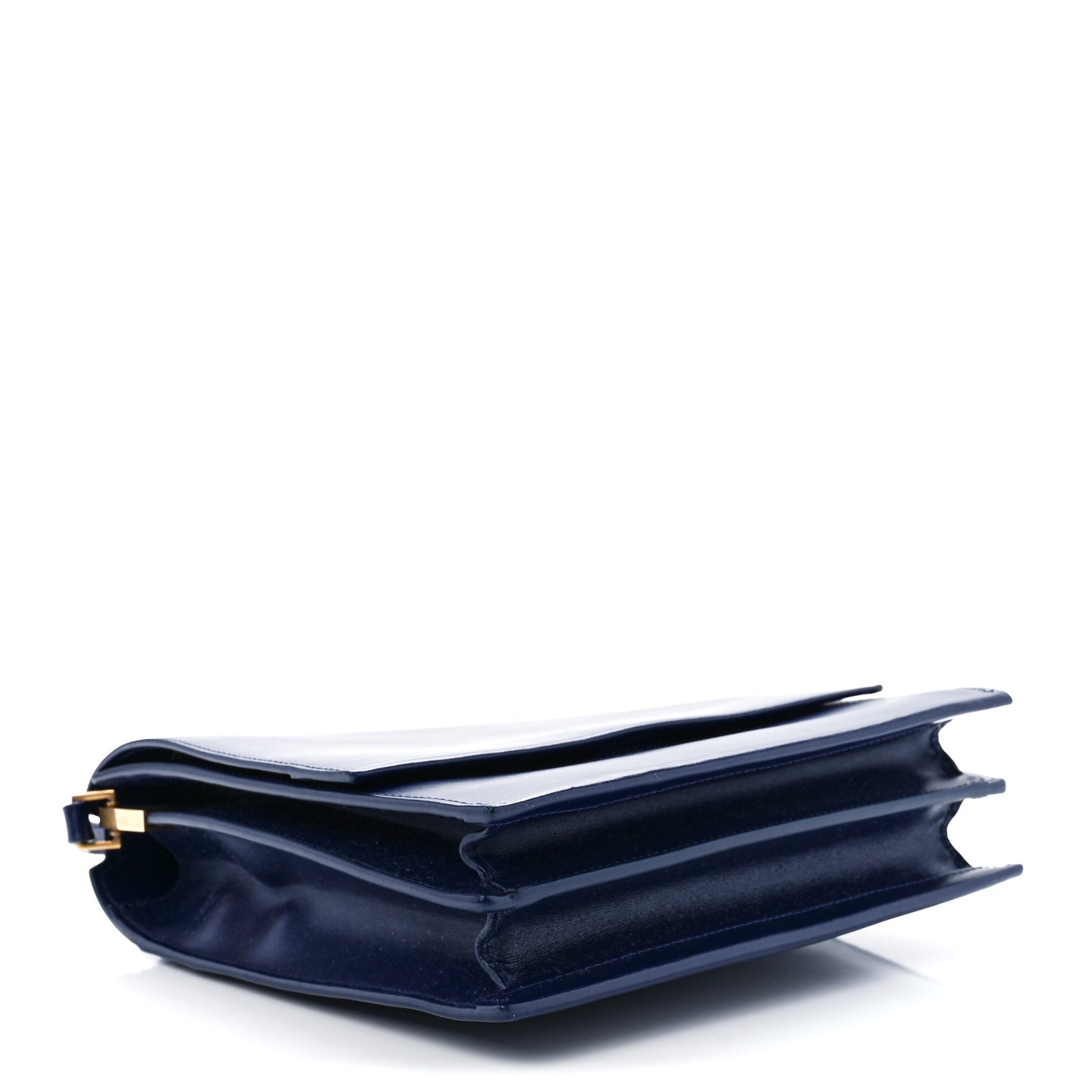 Calfskin Sao Shoulder Bag Saphir