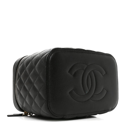 Chanel Caviar Quilted Large Vanity Pouch Black 4 of 10