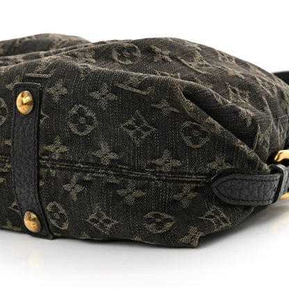 Louis Vuitton Denim Neo Cabby MM Black 9 of 11