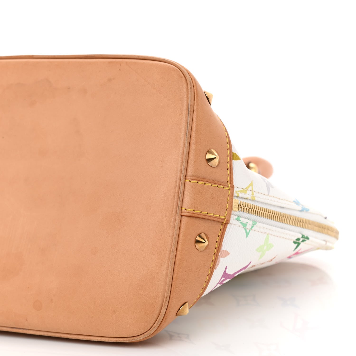 Louis Vuitton Monogram Multicolor Alma White 10 of 12
