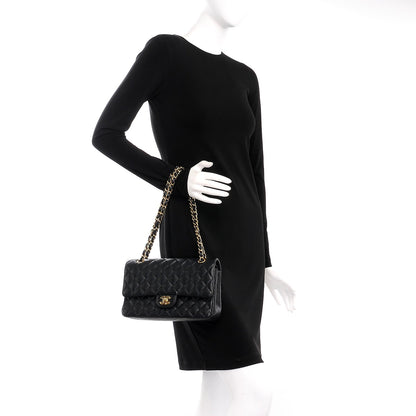 Chanel Caviar Quilted Medium Double Flap Black 3 of 8