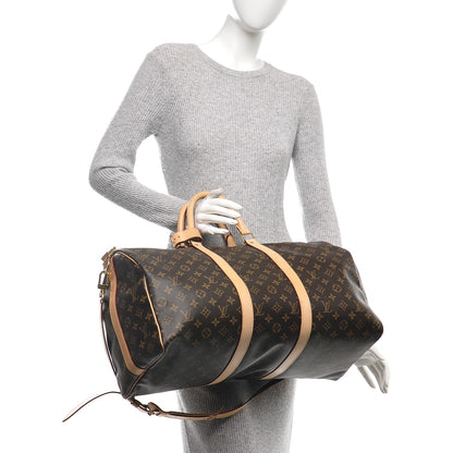 Louis Vuitton Monogram Keepall Bandouliere 50 2 of 8