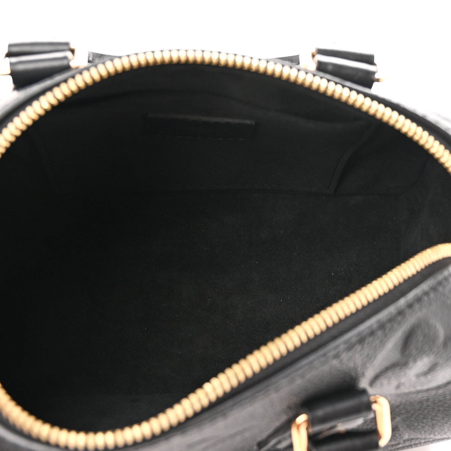 Louis Vuitton Empreinte Monogram Giant Speedy Bandouliere 20 Black 5 of 10