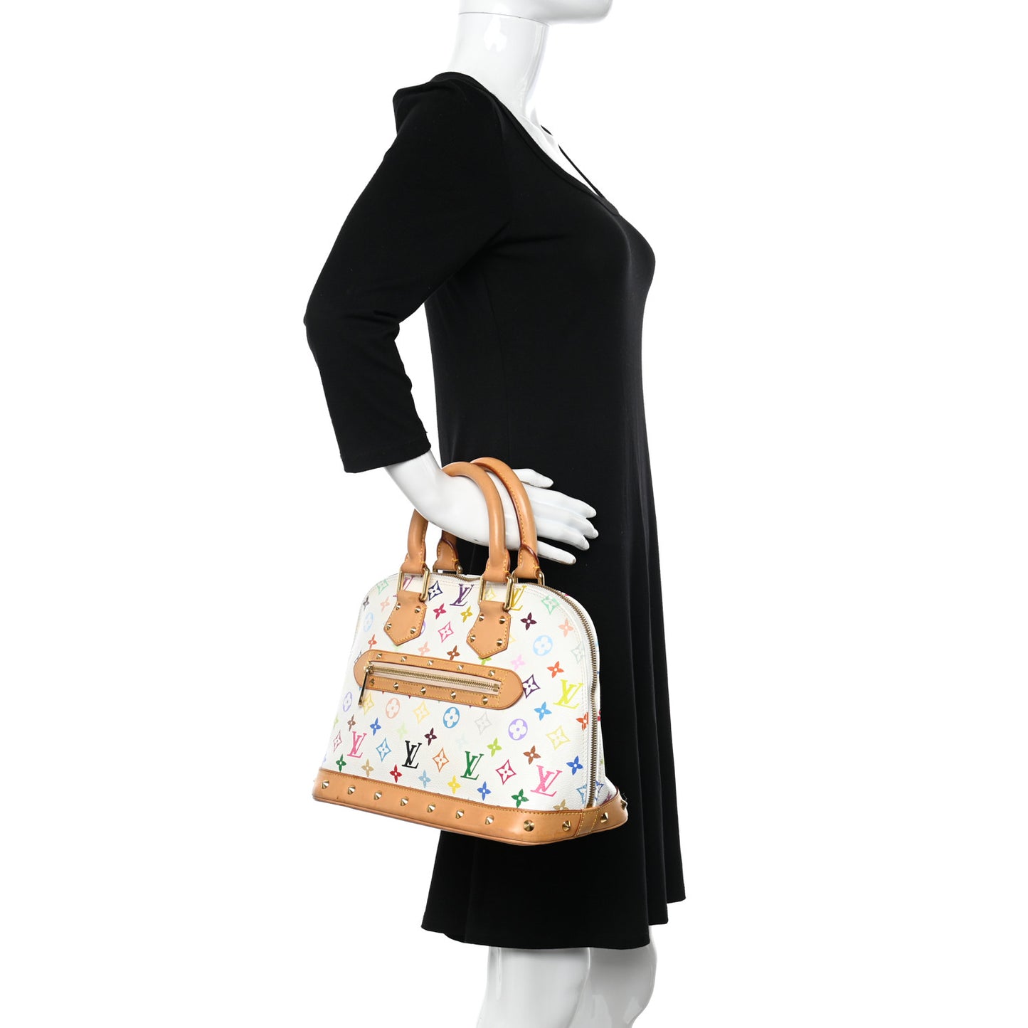 Monogram Multicolor Alma White