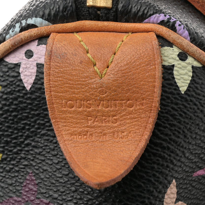 Louis Vuitton Monogram Multicolor Speedy 30 Black 6 of 16