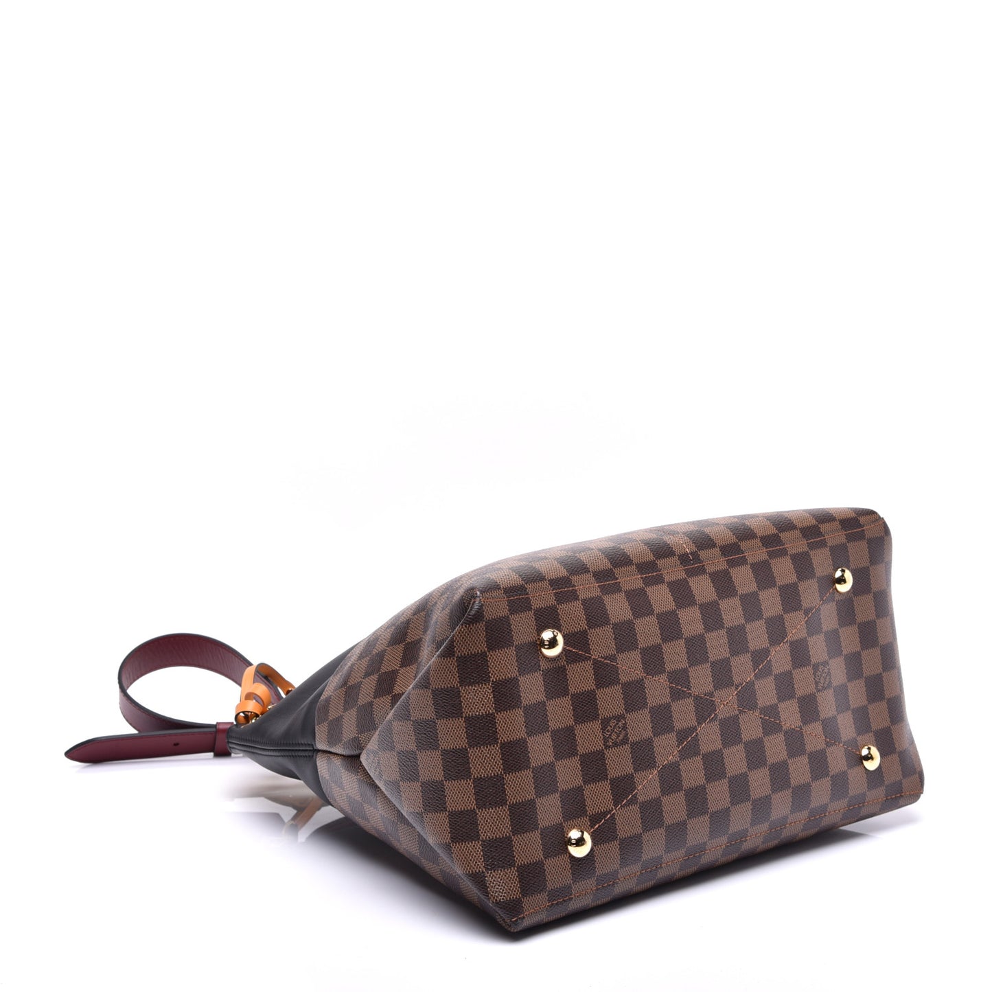 Damier Ebene Calfskin Maida Black