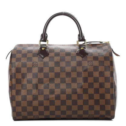 Louis Vuitton Damier Ebene Speedy 30 1 of 17