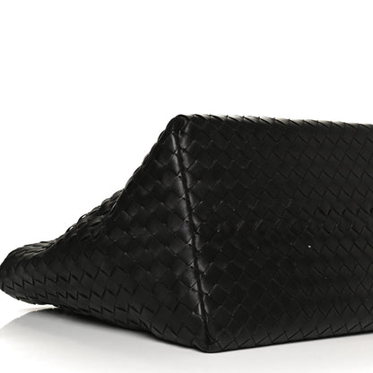 Bottega Veneta Nappa Intrecciato Tote Bag Black 9 of 12