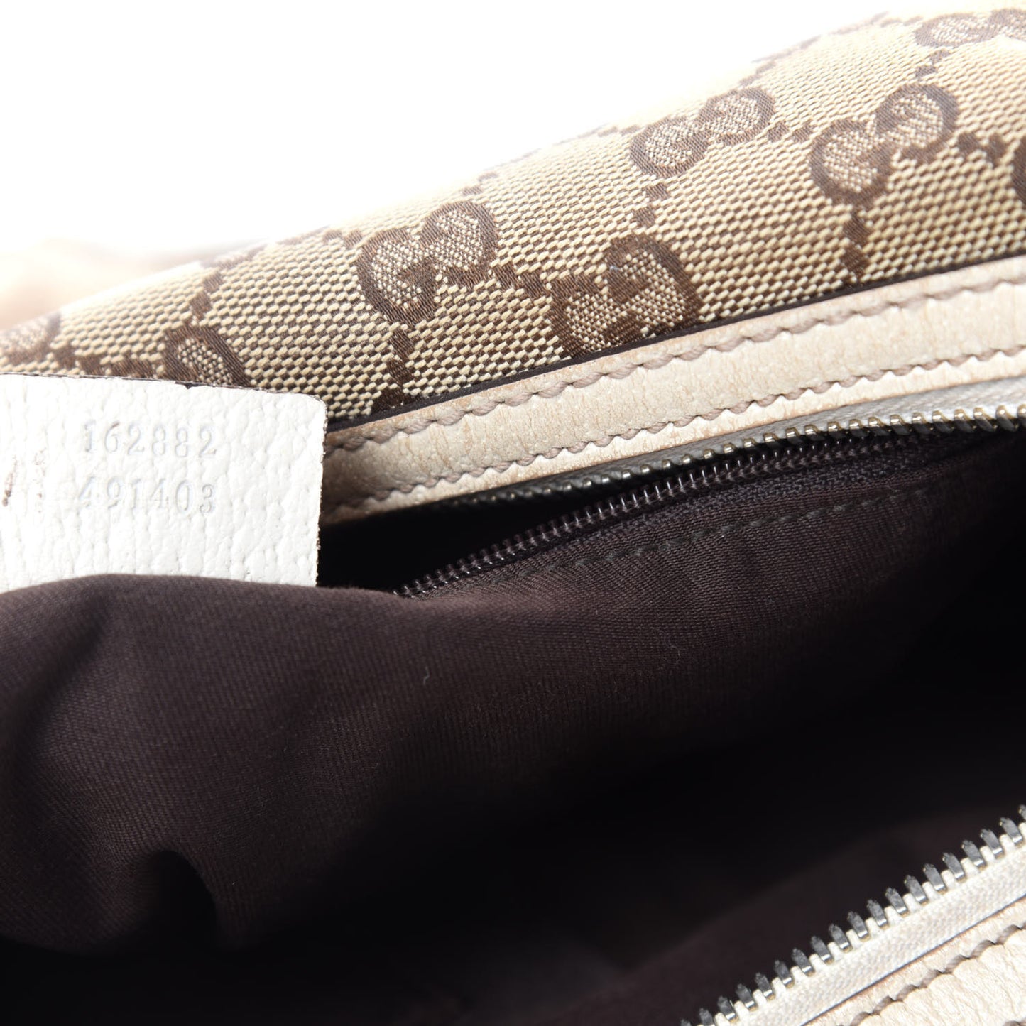 Monogram Large Princy Hobo Off White