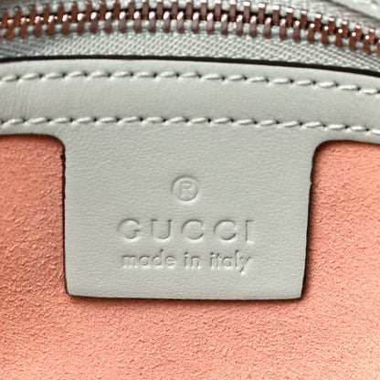 Gucci Calfskin Matelasse Small GG Marmont Shoulder Bag Water Green 8 of 15