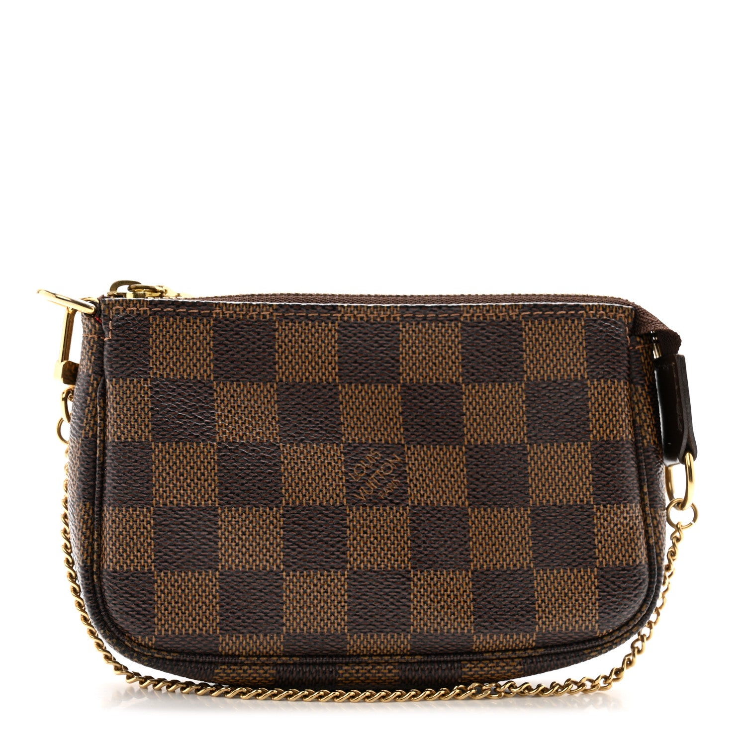 Louis Vuitton Damier Ebene Mini Pochette Accessories 1 of 10