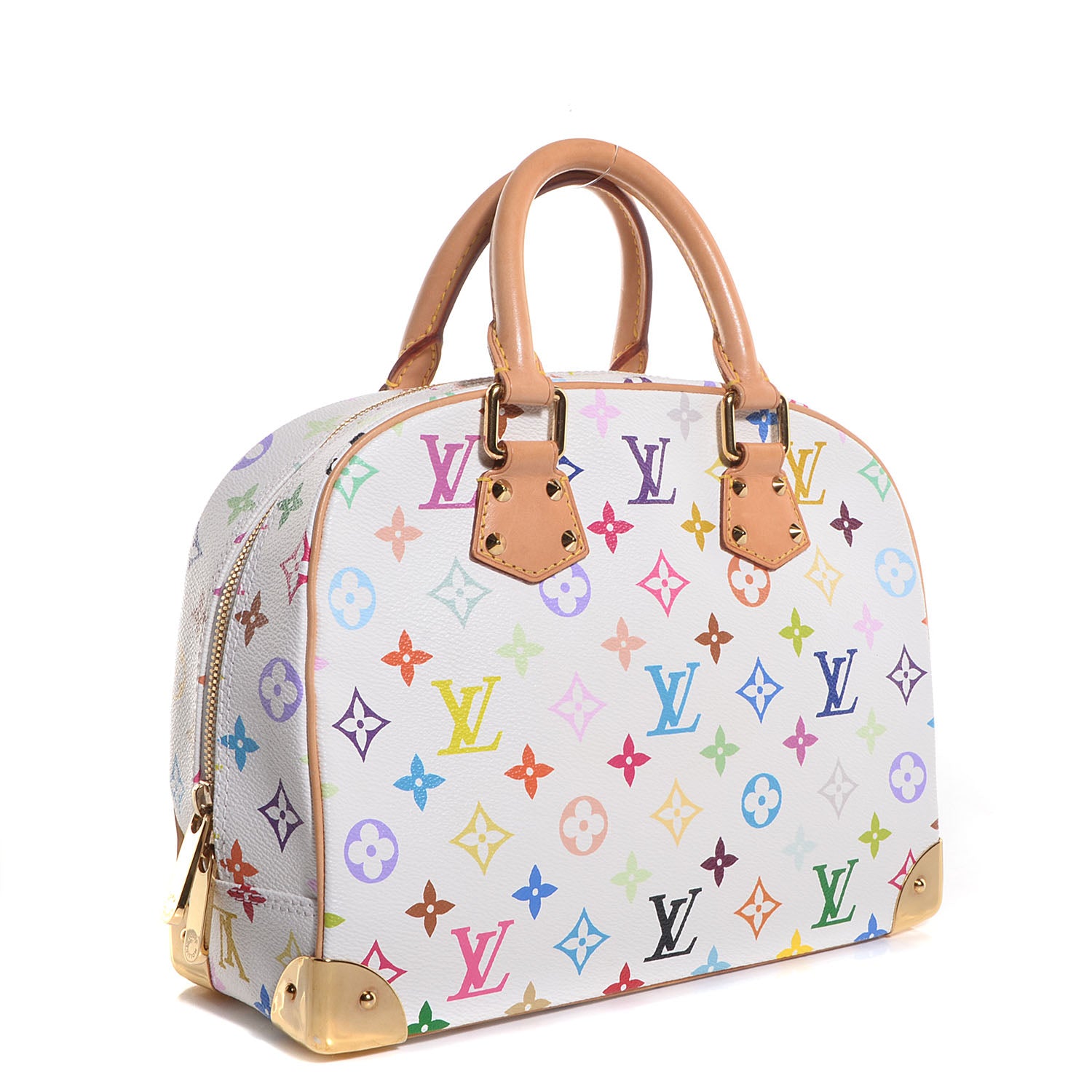 Louis Vuitton Monogram Multicolor Trouville White 3 of 7