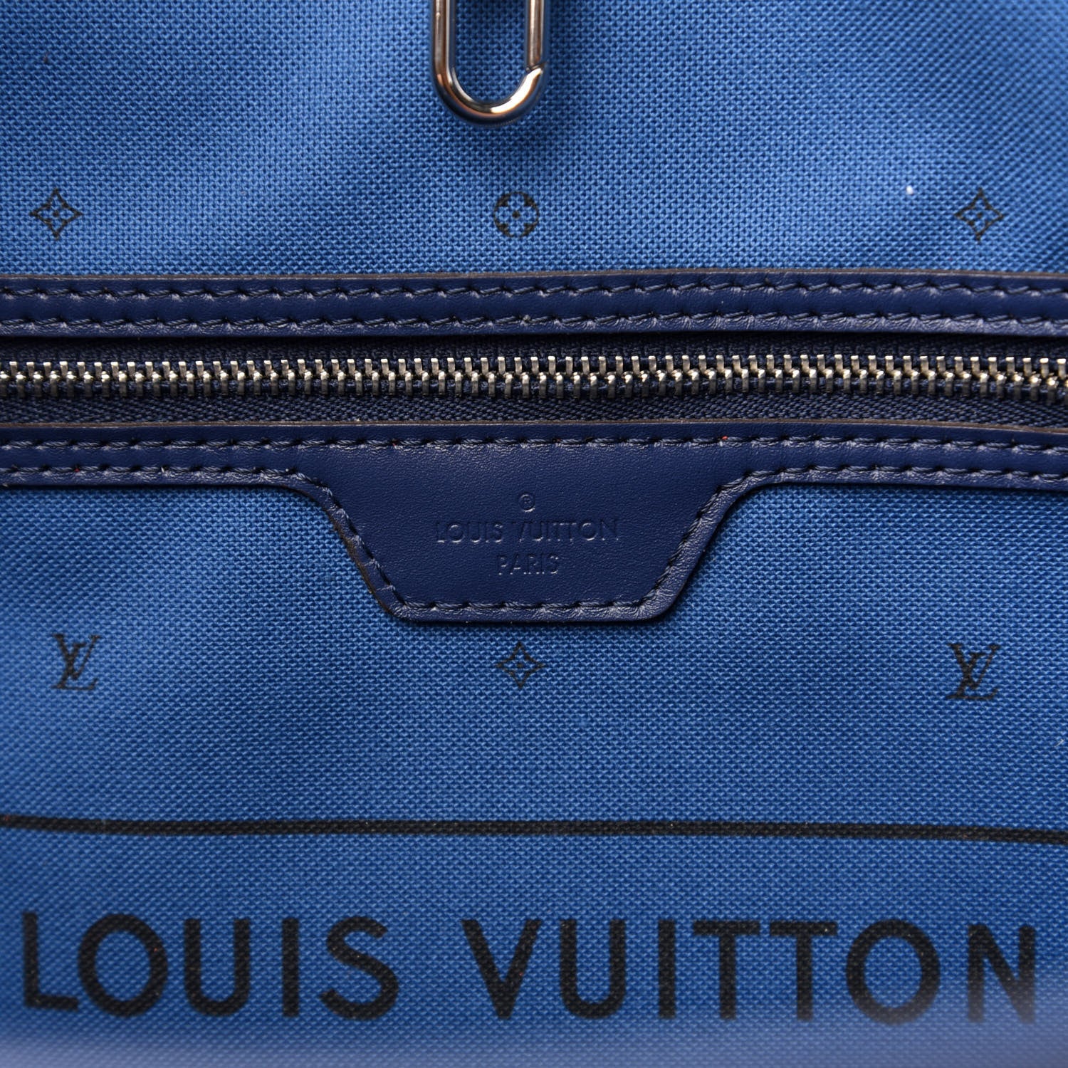 Louis Vuitton Monogram Escale Neverfull MM Blue 9 of 14