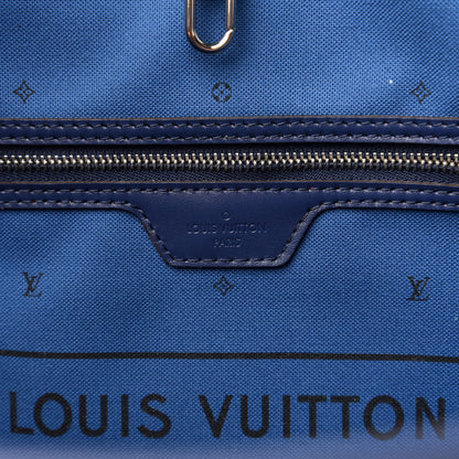 Louis Vuitton Monogram Escale Neverfull MM Blue 9 of 14