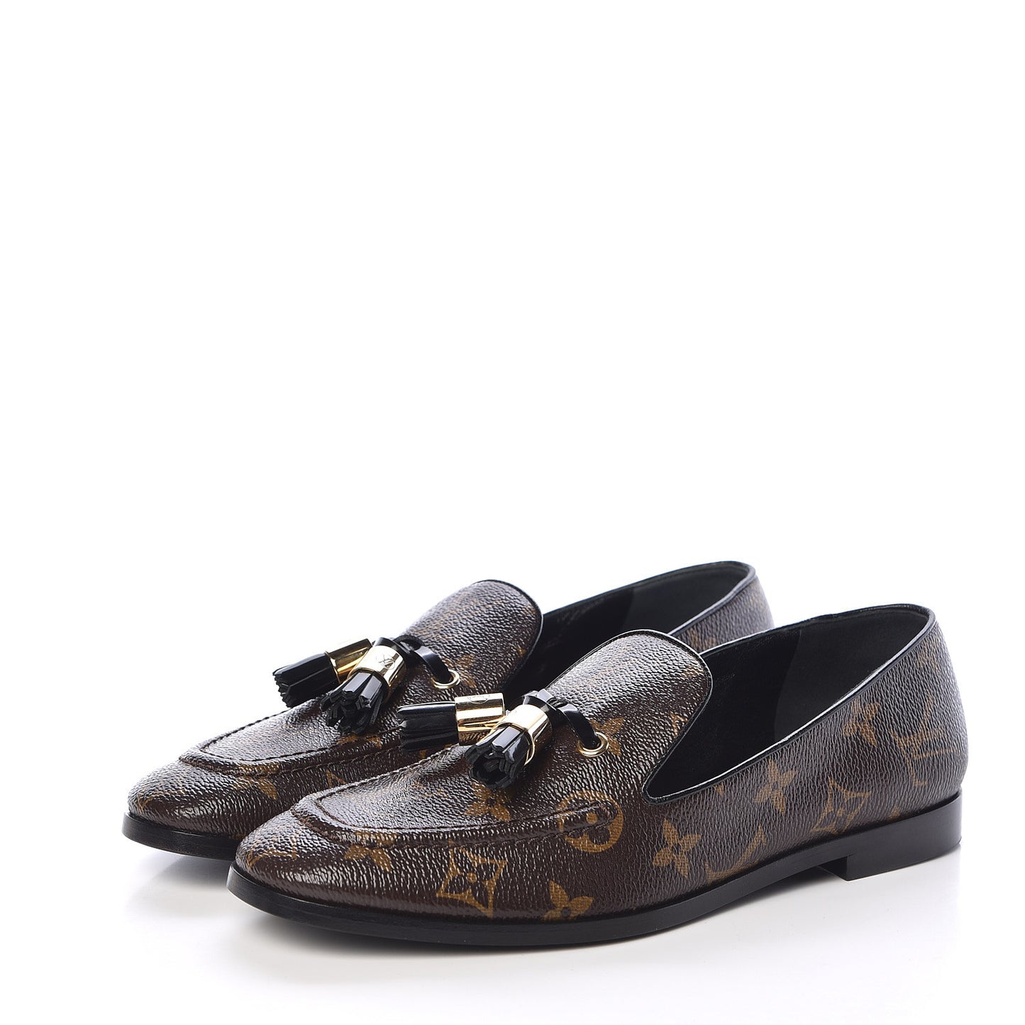 Monogram Society Loafers 36