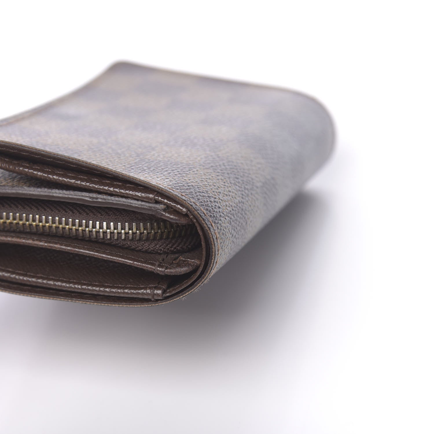 Louis Vuitton Damier Ebene Porte-Monnaie Billets Tresor Wallet 10 of 15