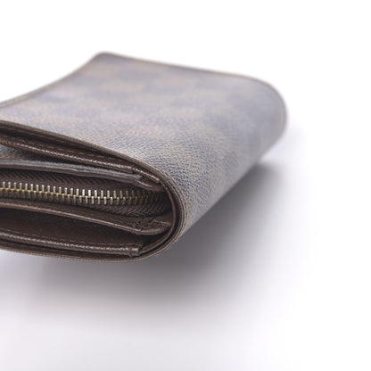 Louis Vuitton Damier Ebene Porte-Monnaie Billets Tresor Wallet 10 of 15