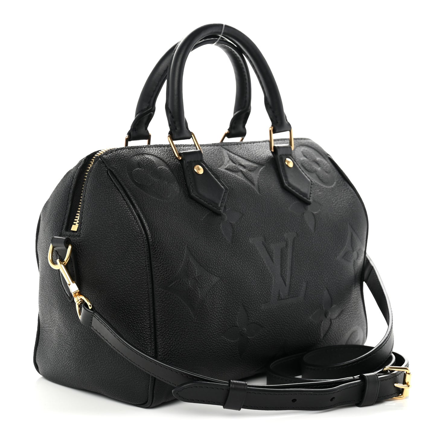 Empreinte Monogram Giant Speedy Bandouliere 25 Black