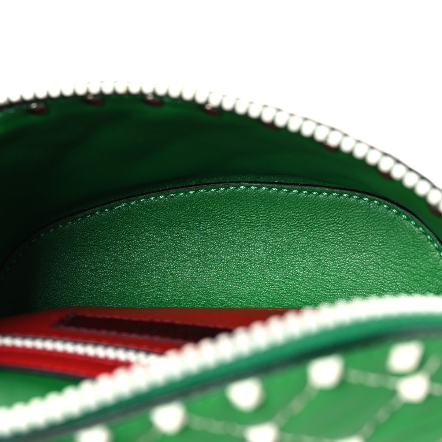 Nappa Free Rockstud Spike Belt Bag Peppermint