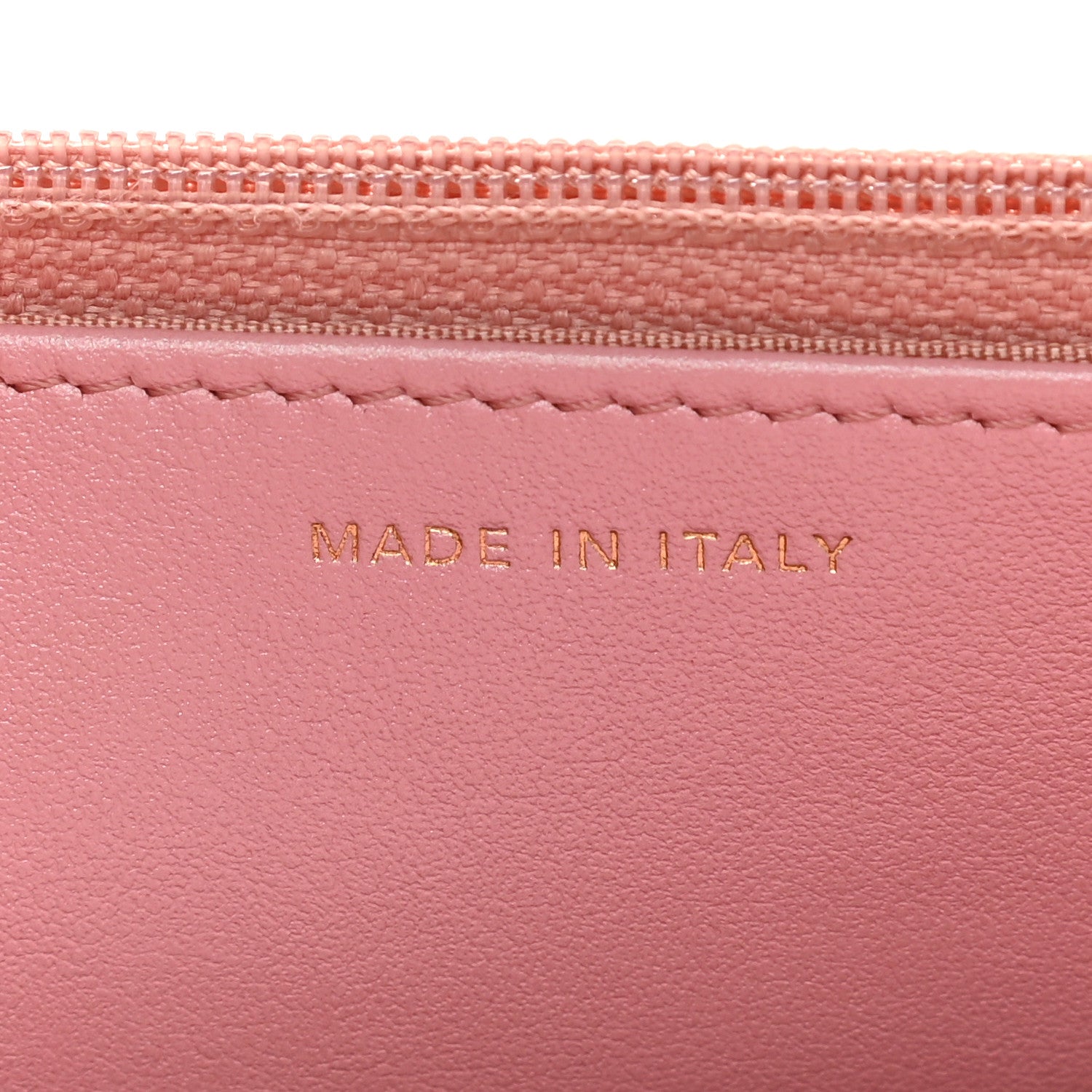 Chanel Iridescent Caviar Quilted Wallet on Chain WOC Rose Pink 7 of 10